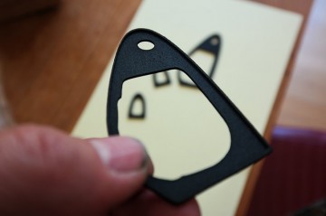 Gasged door handle 0